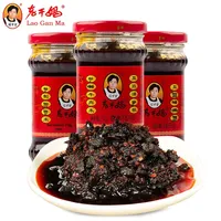 Pâte de bœuf Laoganma, sauce aux haricots noirs, chili épicé, 210g, spécialité du Guizhou, assaisonnement pour riz, sauté, en bouteille, authentique, fabriqué en Chine continentale