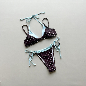 <span class=keywords><strong>JSN</strong></span> 2026 Conjunto de Bikini de Dos Piezas con Tanga, Diseño Moderno y Sexy a Cuadros para Mujer, Cintura Baja, Espalda Descubierta, Traje de Baño, Ropa de Playa - Product Image 5