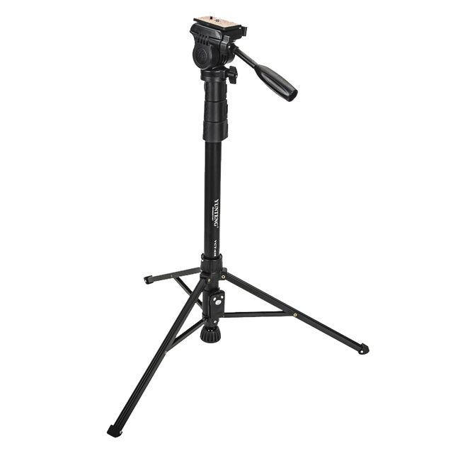 Yunteng 638 All-in-One Aluminum Alloy Universal Mirrorless Camera Table Tripod Video Vlog Photography Selfie Remote Portable
