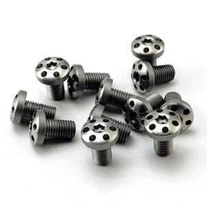 Kit de tornillos Torx B8 de acero inoxidable mecanizados por CNC personalizados, sujetadores de repuesto multicolor para uso diario en deportes al aire libre - Product Image 1