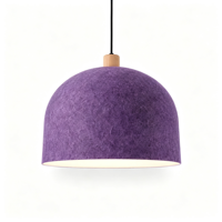 Suspension acoustique classique en forme de dôme, en feutre PET moulé, 100 % fibre de polyester, insonorisante, pour plafond, OEM