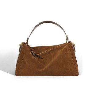 Sacs à bandoulière de luxe en cuir véritable et daim pour femmes 2026 – <span class=keywords><strong>Sac</strong></span> Hobo rétro grande capacité en daim et cuir de vachette – Sacs à main et <span class=keywords><strong>cabas</strong></span> bandoulière - Product Image 1