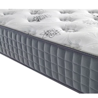 Matelas de chambre à coucher sur mesure de qualité supérieure, fabriqué par l'usine Foshan Mengruo, matelas Queen Size confortable à 5 zones, ressorts ensachés, mousse à mémoire de forme