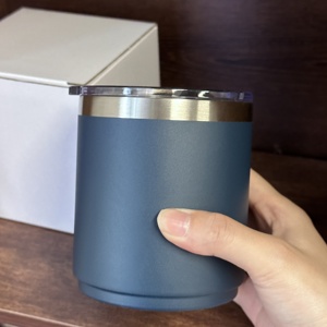 Logotipo para el vaso apilable Yeti Lowball de 10 oz, vaso de acero inoxidable con aislamiento al vacío para espresso con tapa MagSlider - Product Image 4