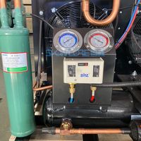 Unité de condensation à compresseur scroll SNOWCORE 5HP, réfrigérant R404A, refroidie par air, 380V-420V/3Ph/50Hz, capacité de refroidissement de 110,5 m³/h