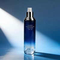 Ensemble de flacons en verre de luxe 40 ml 100 ml 120 ml 150 ml transparent pour soins de la peau, sérum, lotion, crème pour le visage