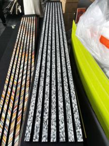 Studio insonorizzato pannelli acustici in legno poliestere acustica parete pannello 3d legno arredamento - Product Image 6