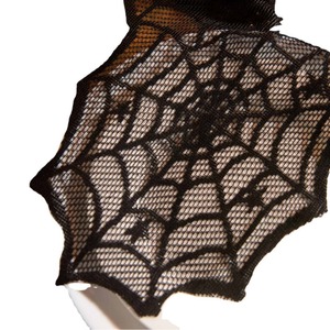 Halloween Table Runner Black Spider Web Design 35x183cm Polyester Party Decoration - Product Image 5