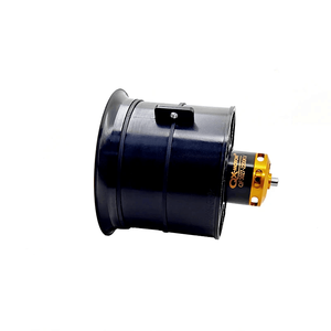 Qx-motor <span class=keywords><strong>70mm</strong></span> <span class=keywords><strong>12</strong></span>-aspas <span class=keywords><strong>EDF</strong></span> Ducted Fan Jet 6S Motor sin escobillas Motor de motor para Drone RC Avión UAV - Product Image 2