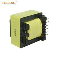 Transformateur d'alimentation UPS haute fréquence vertical à noyau de ferrite EE4220, montage sur bobine PCB pour système SMPS informatique
