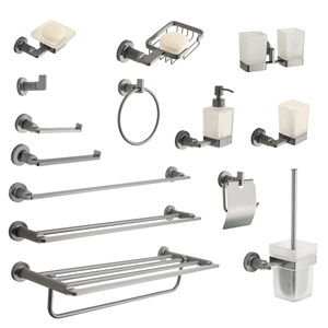 Accesorios <span class=keywords><strong>de</strong></span> <span class=keywords><strong>Baño</strong></span> <span class=keywords><strong>de</strong></span> Pared con Acabado Cromado Estilo Knurl <span class=keywords><strong>de</strong></span> la Serie 08800 <span class=keywords><strong>de</strong></span> YUSON para Hoteles y Proyectos - Product Image 3