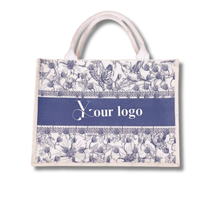 Wholesale Custom Printed Large Eco-Friendly Jute Tote <b>Bags</b> Blank <b>Bridesmaid</b> <b>Gift</b> <b>Bags</b> Grocery for Shopping Wedding in Viet Nam - Product Image 3