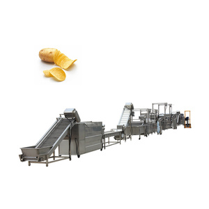 Línea de Procesamiento Automática de Papas Fritas con Fuente de Alimentación Eléctrica Comercial, Máquinas Clave que Incluyen Freidora para Fábricas de Alimentos - Product Image 4