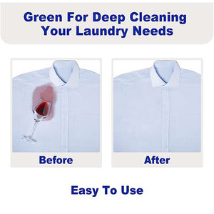 120 hojas 240 hojas de detergente para ropa de carga Fórmula a base de plantas biodegradable ligera sin plástico para pieles sensibles - Product Image 3