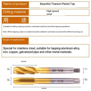 Fresa per Filettatura OEM Non Standard 2-56 1/4-20 5-40 6-32 8-36 10 Maschio e Femmina - Product Image 6