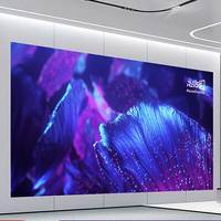 Pantalla LED Virtual XR, Fondo de Pantalla LED Curvo de Bajo Consumo, Video Wall Plano HD 7680HZ 24bit, Pantalla LED Interior Personalizada para Centros Comerciales