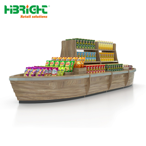Estanterías de Exhibición Modernas de Alta Calidad para Supermercados Comerciales en Espacios de Venta Minorista - Product Image 3