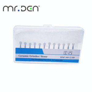 ชุดหัวขัดฟัน Mr.Den 12 ชิ้น/แพ็ค ชุดขัดฟันหินขาว สำหรับเครื่องมือขัดฟันความเร็วต่ำ ได้รับมาตรฐาน CE - Product Image 2