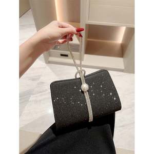 Akşam Yemeği Çantası Bayanlar Simli Parlak Abiye Çantaları Parti Balo El Çantaları Düğün İçin - Product Image 2