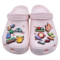 Breloques de chaussures en PVC écologiques pour pique-nique, accessoires pour sabots, épingles pour sandales, badges unisexes, décorations personnalisées