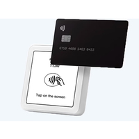 Nouvel Android 15 OS 4G WIFI Écran Tactile 4 Pouces Terminal de Paiement Mobile Portable Carré 3+32GB avec Lecteur NFC Avant