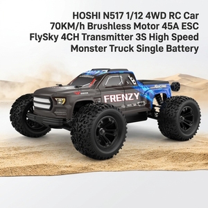New Arrival N517 RC Car Frenzy 2.4G 1/12 Scale 4WD Brushless Motor 70KM/H High Speed Off-Road Rc Turck Monster Truck <strong>Toys</strong> - Product Image 1