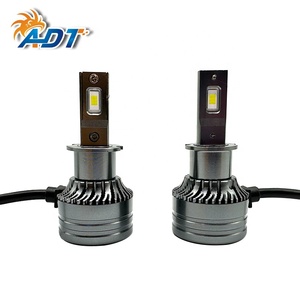 ไฟหน้า LED รุ่น ADT 9-32V 48W 10000 ลูเมน สี Gun Color OEM ขนาดเล็ก รุ่น H3 S10 MAX H11 - Product Image 1