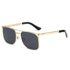 <span class=keywords><strong>Lunettes</strong></span> de soleil de créateur <span class=keywords><strong>tendance</strong></span> <span class=keywords><strong>2023</strong></span>, style steampunk, carrées classiques, UV400, luxe, champagne blanc, <span class=keywords><strong>lunettes</strong></span> de soleil pour homme et <span class=keywords><strong>femme</strong></span>, style David - Product Image 4