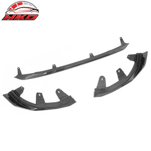 Convient pour BMW G42 230i 2022-2026, lèvre de pare-chocs avant style MP Performance, imprimé fibre de carbone - Product Image 6