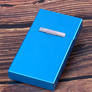 Nouvelle Collection 2023 : Boîte à Cigarettes Carrée Yamo YM25 Ultra-Fine en Alliage d'Aluminium, <span class=keywords><strong>Luxe</strong></span> Moderne, pour <span class=keywords><strong>Femme</strong></span>, Lot de 20, Idéale pour les Voyages d'Affaires - Product Image 3