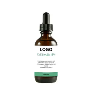 Private Label เซรั่มวิตามินซีบริสุทธิ์ผิวกระจ่างใสพร้อมกรด Ferulic