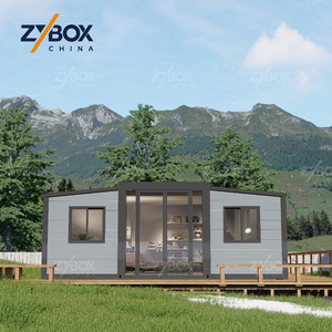 Villa modulaire préfabriquée de luxe isolée de 40 pieds, 75 m², extensible, en conteneur, pour les États-Unis, l'Australie, le Canada, résistante à l'hiver - Product Image 2
