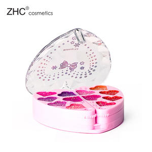 ZH3118 2021 Mini Trousse de <span class=keywords><strong>Maquillage</strong></span> Écologique pour Enfants en Matériaux Biologiques et Véganes, Jouets Cosmétiques Non Toxiques pour Filles - Product Image 2