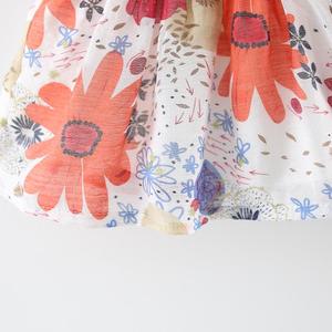 Nouvelles robes mignonnes pour filles, robe décontractée en coton, vêtements pour bébés, vêtements pour fillettes, vêtements pour enfants, chapeau gratuit - Product Image 6