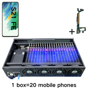 โบลิเวีย คลิก โฟน ฟาร์ม 5G สมาร์ทโฟน แชสซี 20 เครื่อง ระบบฟาร์มมิ่ง เมนบอร์ด S8 64g มือสอง ปรับแต่งได้ แข็งแรง - Product Image 1