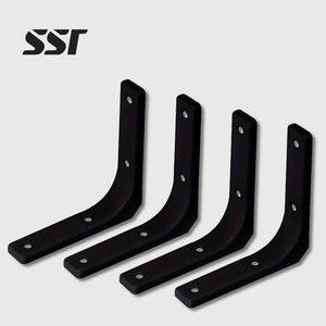 SSR 3-16 Inch Modern L-Shaped Stainless Steel Angle Bracket-Durable & Adjustable for Kitchen & Hotel Use - Product Image 1