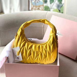 M Luxury Women's Handbag PU Nylon Chain Decoration <strong>Striped</strong> Pattern Fashion Style for Ladies Perfect Gift Dumpling <strong>Bag</strong>