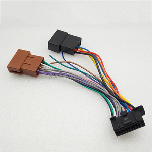 <span class=keywords><strong>Kenwood</strong></span> connecteur de fil ISO 16 broches à 22 broches <span class=keywords><strong>adaptateur</strong></span> voiture stéréo Radio Audio vidéo faisceau de câbles pour voitures - Product Image 2