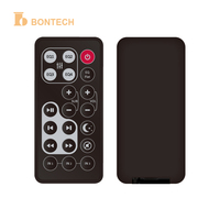 Bontech Pengendali TV Inframerah Berkualitas Unggul Remote Control IR untuk Peralatan Rumah Tangga Model M-18 Jangkauan >10m Maks 18 Tombol