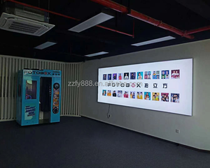 双面定制印花<span class=keywords><strong>Seg</strong></span>发光二极管悬挂背景无框张力织物灯箱铝高亮度节能 - Product Image 5