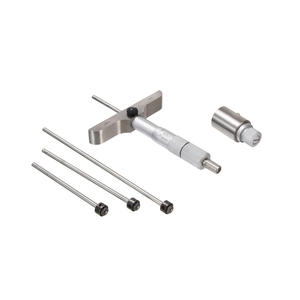 Micrômetro Asimeto 0.01 Graduado Micrômetro de Profundidade de Precisão Base de 4\" Micrômetro Digital Multifuncional - Product Image 6