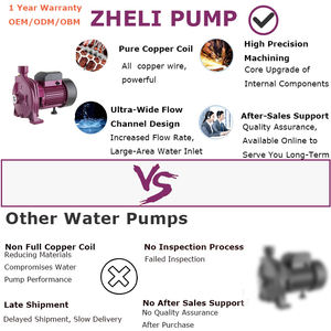 Zhela ปั๊มน้ำสำหรับ1HP 0.75HP 0.5HP ในครัวเรือนปั๊มน้ำแบบแรงเหวี่ยงบอมบาเดอกัวปั๊มน้ำแบบแรงเหวี่ยงพร้อมระบบควบคุมอัตโนมัติ - Product Image 5