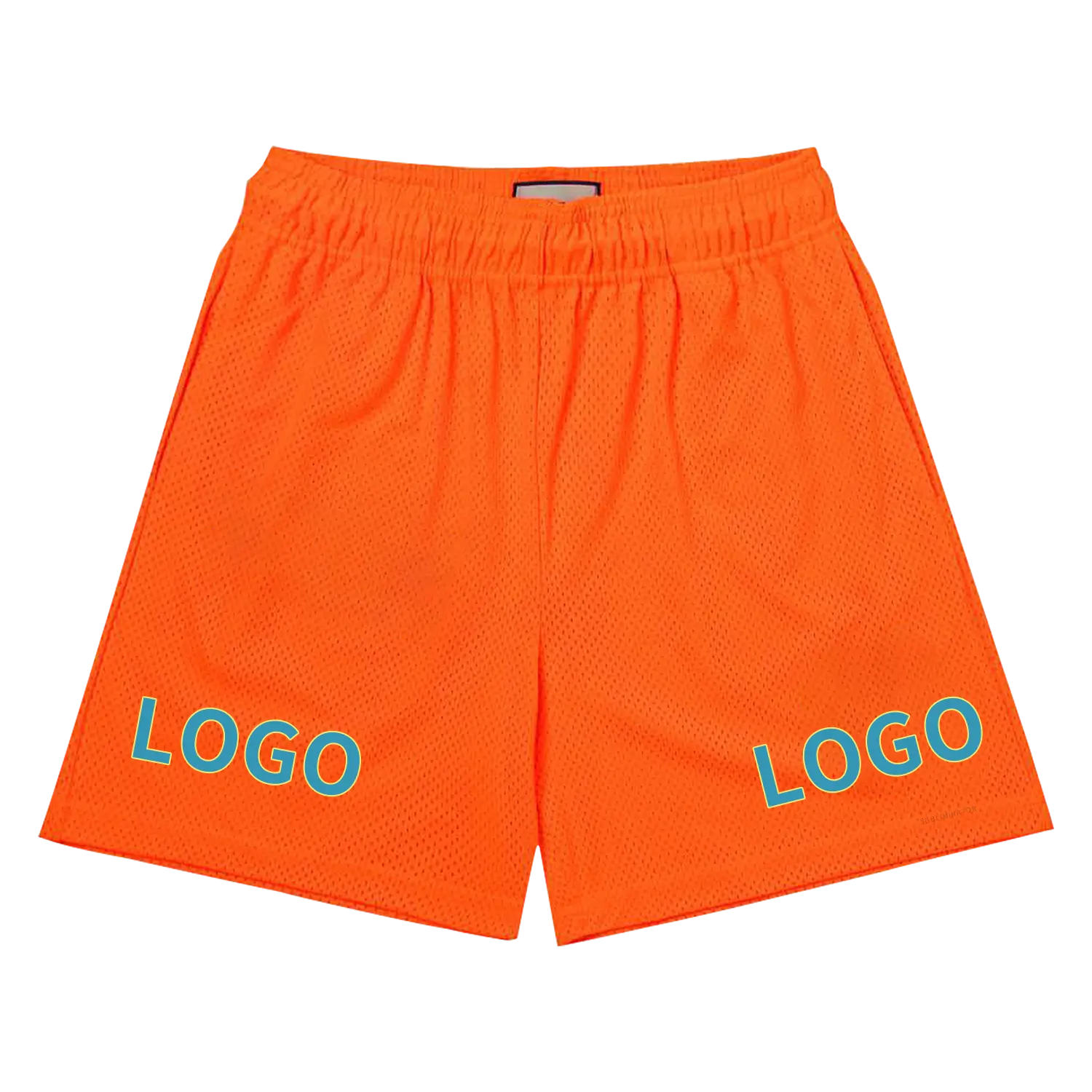 2022 New Men 5 Inch Mesh Shorts Custom Logo Casual Thick Shorts Men Gym Sports Running Shorts Jogging Pants ES014
