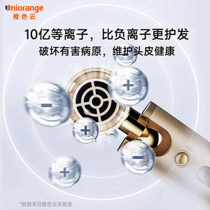 Secador de Pelo Plegable de Alta Velocidad Uniorange H16 Dorado 100-240V Iónico Compacto de Viaje - Product Image 3