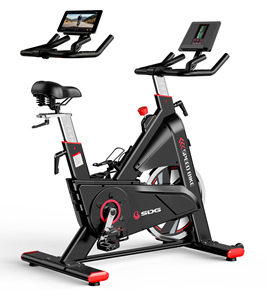 อุปกรณ์ออกกำลังกายสำหรับใช้ในเชิงพาณิชย์และในครัวเรือน จักรยานออกกำลังกายแบบหมุน ปรับได้ ไร้เสียงรบกวน ปลอดภัย แข็งแรง ทนทาน - Product Image 1