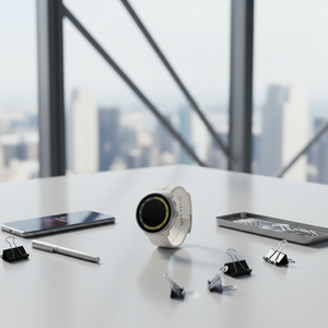 Reloj Inteligente con Monitor de Sueño AMOLED Redondo, con Correa de Goma de Carga Magnética, Despertador y Reproductor de Música - Product Image 3