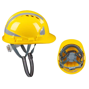 خوذة أمان ABSF مع شريط عاكس لمواقع البناء، معدات حماية الرأس، خوذة أمان - Product Image 2