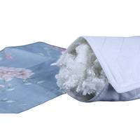 Fibre recyclée GRS 3D 7D 15D HCS Polyester creux pour jouets en peluche et vêtements Matériau de remplissage à motif siliconé