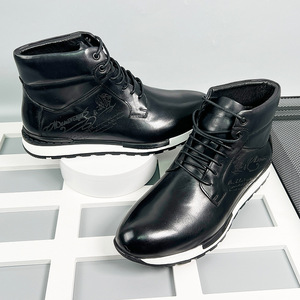Luxury Retro Chelsea Midi Dress for Men Waterproof Oxford Casual Boots Soft Business-Appropriate Autumn Season - Product Image 6