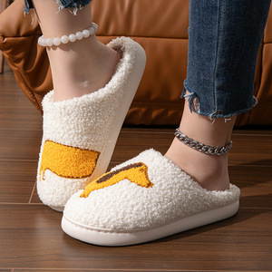 Jolies pantoufles d'intérieur pour femmes, conçues sur mesure, chaudes et confortables, pantoufles en gros - Product Image 6